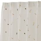 デザインレースカーテン(RL217 ベージュ 100X108X2) 5枚目画像