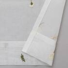 デザインレースカーテン(RL217 ベージュ 100X108X2) 7枚目画像