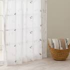 デザインレースカーテン(RL218 アイボリー 100X108X2) 3枚目画像