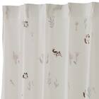 デザインレースカーテン(RL218 アイボリー 100X108X2) 5枚目画像