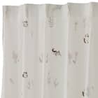 デザインレースカーテン(RL218 アイボリー 100X108X2) 5枚目画像