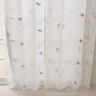 デザインレースカーテン(RL218 アイボリー 100X108X2) 8枚目画像