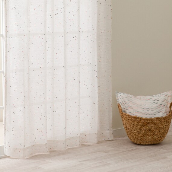 デザインレースカーテン(RL219 ベージュ 100X108X2) 3枚目画像