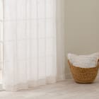 デザインレースカーテン(RL219 ベージュ 100X108X2) 3枚目画像