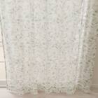 デザインレースカーテン(RL222 グリーン 100X108X2) 8枚目画像