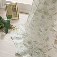 デザインレースカーテン(RL222 グリーン)