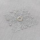 デザインレースカーテン(RL224 アイボリー 100X108X2) 4枚目画像