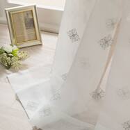 デザインレースカーテン(RL224 アイボリー)