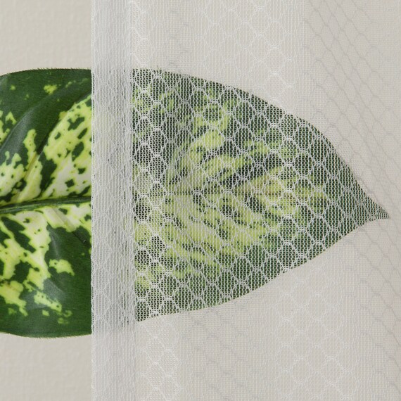 デザインレースカーテン(RL225 ホワイト 100X108X2) 6枚目画像