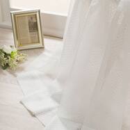 デザインレースカーテン(RL225 ホワイト)