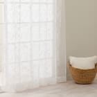 デザインレースカーテン(RL226 アイボリー 100X108X2) 3枚目画像