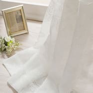 デザインレースカーテン(RL226 アイボリー)