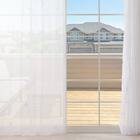 デザインレースカーテン(RL227 アイボリー 100X108X2) 2枚目画像