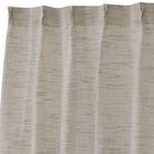 デザインレースカーテン(RL228 ベージュ 100X108X2) 5枚目画像