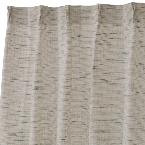 デザインレースカーテン(RL228 ベージュ 100X108X2) 5枚目画像