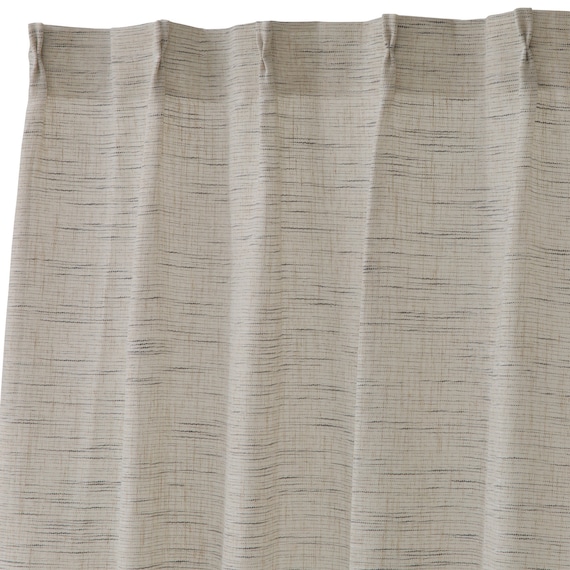 デザインレースカーテン(RL228 ベージュ 100X108X2) 5枚目画像