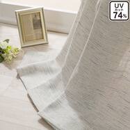 デザインレースカーテン(RL228 ベージュ)