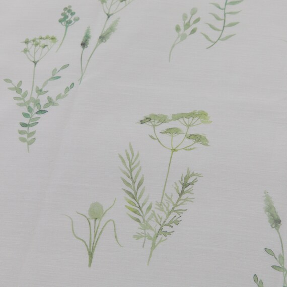 デザインレースカーテン(RL229 グリーン 100X108X2) 4枚目画像