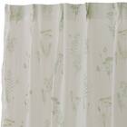 デザインレースカーテン(RL229 グリーン 100X108X2) 5枚目画像