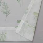 デザインレースカーテン(RL229 グリーン 100X108X2) 7枚目画像