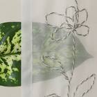 デザインレースカーテン(RL230 アイボリー 100X108X2) 6枚目画像