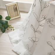 デザインレースカーテン(RL230 アイボリー)