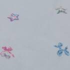 デザインレースカーテン(RL231 ブルー 100X108X2) 4枚目画像