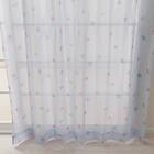 デザインレースカーテン(RL231 ブルー 100X108X2) 8枚目画像