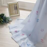 デザインレースカーテン(RL231 ブルー)