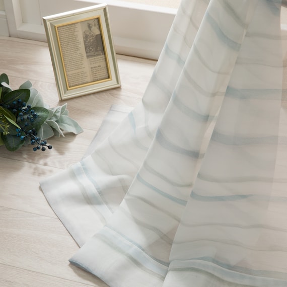 デザインレースカーテン(RL232 グレー 100X108X2) 1枚目画像