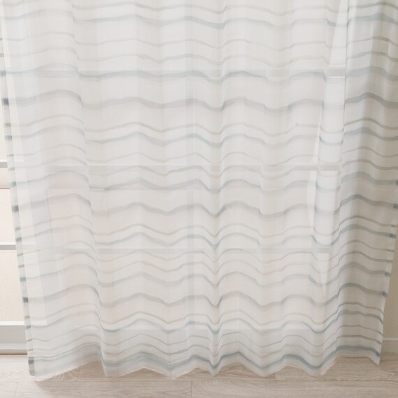 デザインレースカーテン(RL232 グレー 100X108X2) 8枚目画像