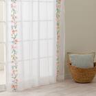 デザインレースカーテン(RL233 アイボリー 100X108X2) 3枚目画像