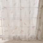 デザインレースカーテン(RL234 ベージュ 100X108X2) 8枚目画像