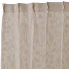 デザインレースカーテン(RL235 ベージュ 100X108X2) 5枚目画像