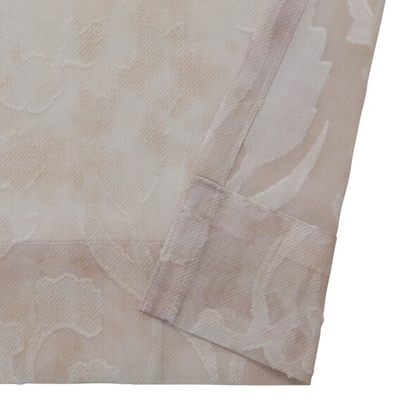 デザインレースカーテン(RL235 ベージュ 100X108X2) 7枚目画像