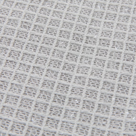 デザインレースカーテン(RL236 アイボリー 100X133X2) 4枚目画像