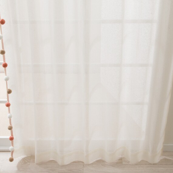 デザインレースカーテン(RL245 100X108X2) 9枚目画像