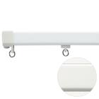 オーダーカーテンレール(NTエリート プレーンホワイト シングル天井付け1.00m) 1枚目画像