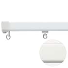 オーダーカーテンレール(NTエリート プレーンホワイト シングル天井付け1.00m) 1枚目画像