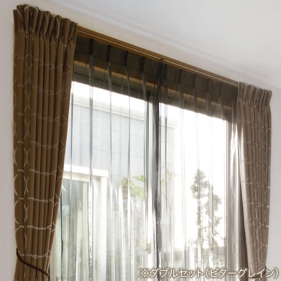 オーダーカーテンレール(NTエリート プレーンホワイト シングル天井付け1.00m) 10枚目画像