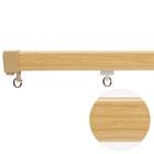 オーダーカーテンレール(NTエリート オーク シングル天井付け1.00m) 1枚目画像