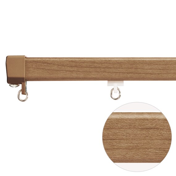 オーダーカーテンレール(NTエリート マイルドグレイン シングル天井付け1.00m) 1枚目画像