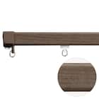 オーダーカーテンレール(NTエリート ビターグレイン シングル天井付け1.00m) 1枚目画像