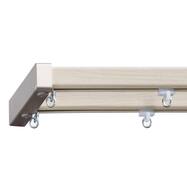 オーダーカーテンレール(NTエリートMセット アッシュグレイン ダブル)