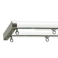 オーダーカーテンレール(NTネクスティMセット プレーンホワイト ダブル)