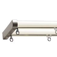 オーダーカーテンレール(NTネクスティMセット ホワイトグレイン ダブル)