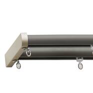 オーダーカーテンレール(NTネクスティMセット グレー ダブル)