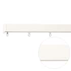 オーダーカーテンレール(NTレガートユニ Aセット ホワイト シングル 2.00m) 1枚目画像