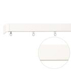 オーダーカーテンレール(NTレガートユニ Mセット ホワイト シングル 2.00m) 1枚目画像