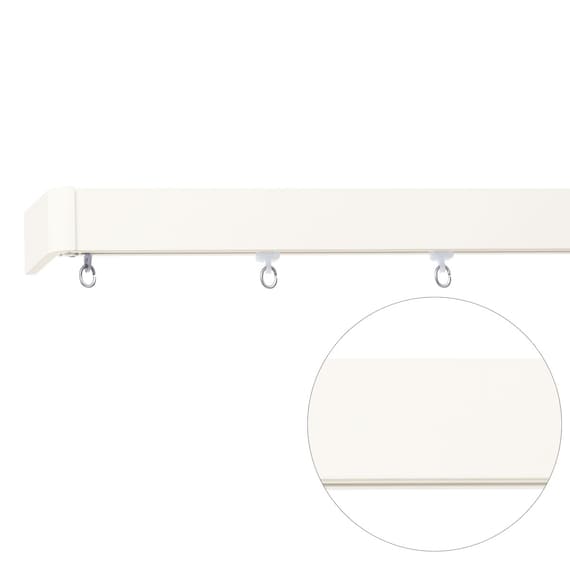 オーダーカーテンレール(NTレガートユニ Mセット ホワイト シングル 2.00m) 1枚目画像